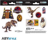 Jurassic Park - Dinosaurs - Set of 2 boards of stickers