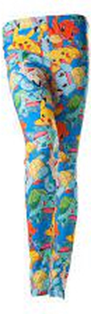 Pok�mon - Fighting Pok�mon dames legging met all over print multicolours - S - Televisie anime merchandise — afbeelding 2