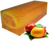 Loofah Zeep bar - Mango Bodyscrub - Etherische olie - 1.5kg - 24x8x7cm