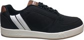 Patrick Mt 42 veter vegan sneakers PA002433 zwart wit