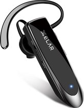 Draadloze Headset - Bluetooth 5.0 - Handsfree bellen - 24 uur bellen - Noice Cancelling Microfoon - Zwart