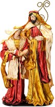 Kerstversiering DKD Home Decor Rood Gouden (48 x 28 x 90 cm)