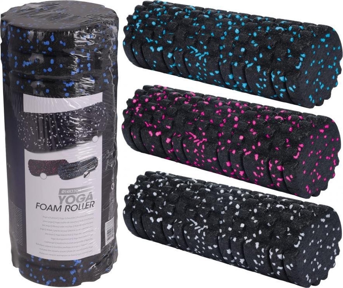 XQ Max Foamroller - Yogaroller -  Roze
