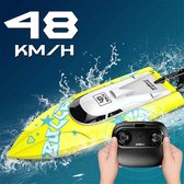 Nieuwe RC Racing Boot 48 KM/H 2.4G Hoge Snelheid Elektronische Afstandsbediening Boot Speelgoed Voor Kinderen Afstandsbediening Speelgoed