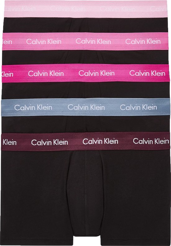 Calvin Klein Onderbroek - Mannen - zwart- roze - blauw | bol.com