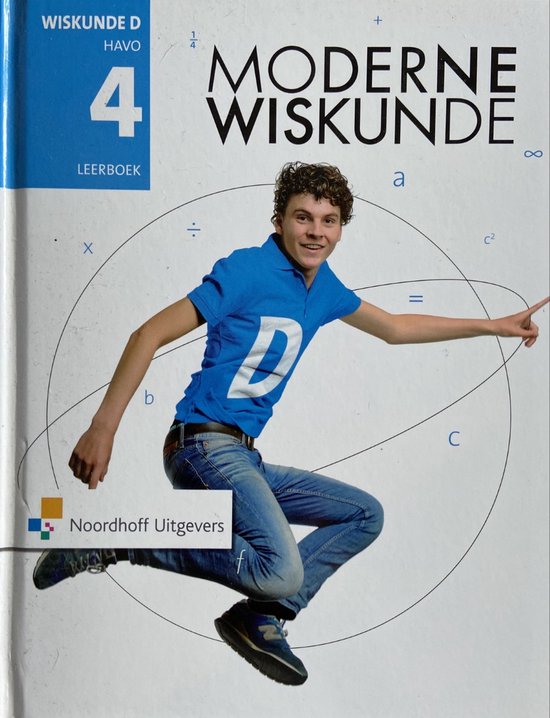 Moderne Wiskunde 11e ed havo 4 wiskunde D leerboek - cover