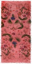 Dames sjaal bamboe en tencel, Frida Kahlo 'Flores'