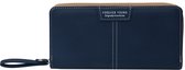 Juleeze Portemonnee 19x10x3 cm Blauw Kunstleer Rechthoek Beurs Geldbeurs Geldbuidel