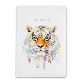 Luxury Tiger Notebook - Bullet journal - Dagboek - A5 – Gelineerd – Tijger