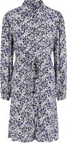 Pieces Jurk Pchelle Ls Shirt Dress Bc 17122088 Sky Captain Dames Maat - XL