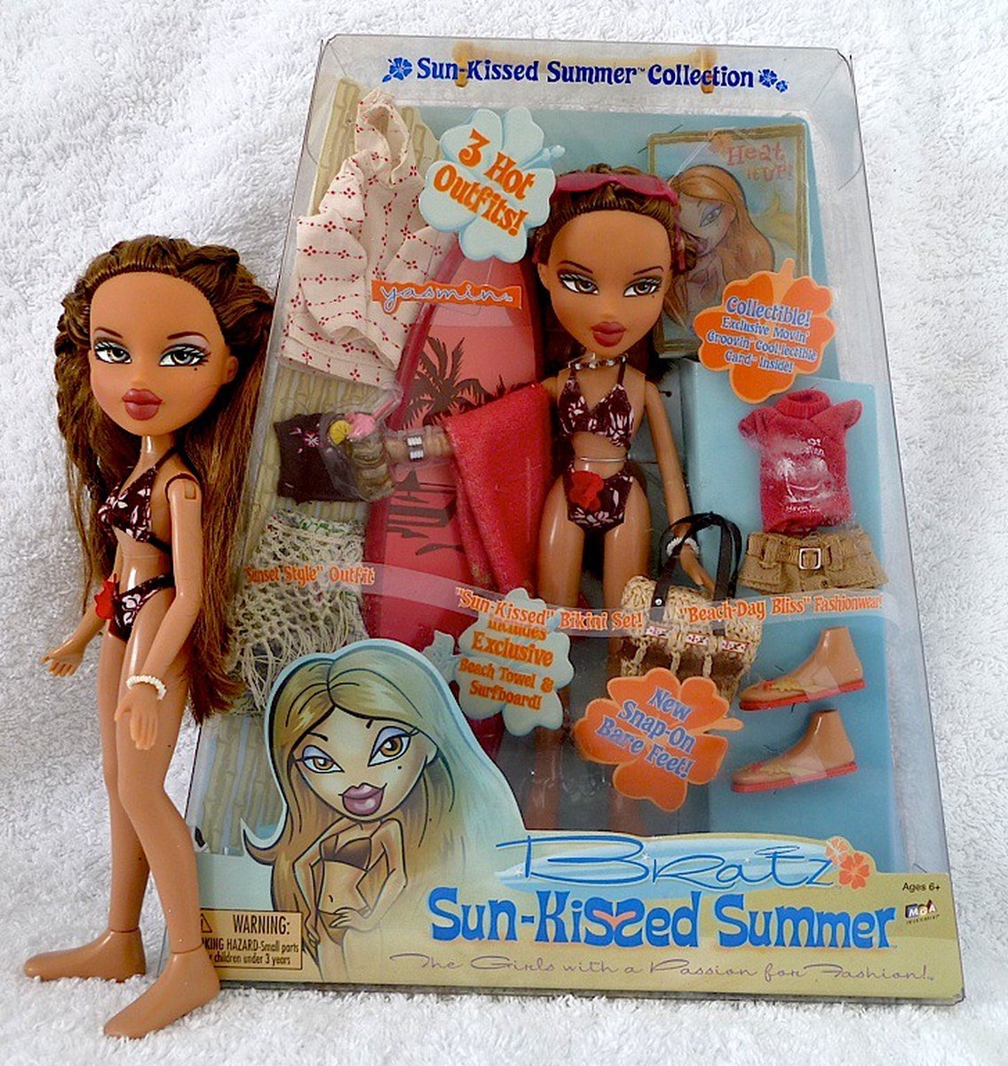 2004 Bratz Sun Kissed Summer Cloe Doll - 100% France