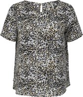 ONLY CARMAKOMA CARFIRSTLY LIFE SS TOP NOOS Dames T-shirt - Maat 4XL (48) |  bol.com