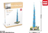 Mini Blocks - Wise Hawk - Burj Khalifa Tower - 1244 pcs