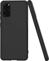 Geschikt voor Samsung Galaxy S20 FE mat zwart siliconen hoesje / achterkant / Back Cover TPU – 1,5 mm
