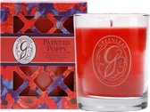 GreenleafGifts  Painted Poppy Box Jar Candle-geurkaars