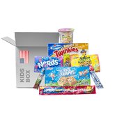 Snackbox 16 Delig Voor kindren. Amerikaans Snoep - Snoep box - American Candy - Amerikaans snoep pakket - Amerikaans eten - Usa snoep - Amerikaans snoep box - Amerikaanse snacks -