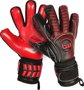 Benelux wears / Keepershandschoenen Volwassenen - zwart & Rood M 8( German Latex ) Argo cut