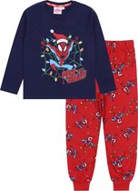 Rood-marineblauwe pyjama voor jongens SPIDER-MAN Marvel / 4-5 jaar 110 cm