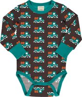 Maxomorra Romper FARMTRUCK Maat 86/92