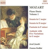 Jeno Jandó & Zsuzua Kollár - Mozart: Piano Duets 1 (CD)