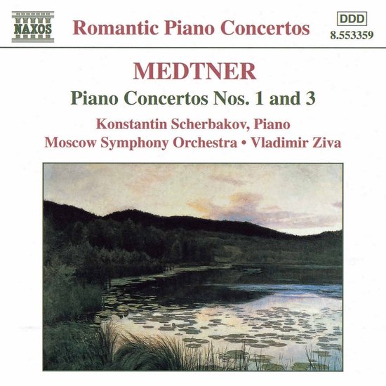 Konstantin Scherbakov - Medtner: Piano Concertos 1 & 3 (CD)