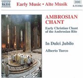 In Dulci Jubilo - Ambrosian Chant (CD)