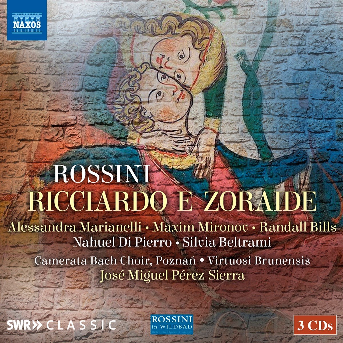 Alessandra Marianelli, Maxim Mironov, Randall Bills, Nahuel di Pierro, Silvia Beltrami, Camerata Bach Choir, Poznan, Virtuosi Brunensis, José Miguel Pérez-Sierra - Rossini: Ricciardo E Zoraide (3 CD)