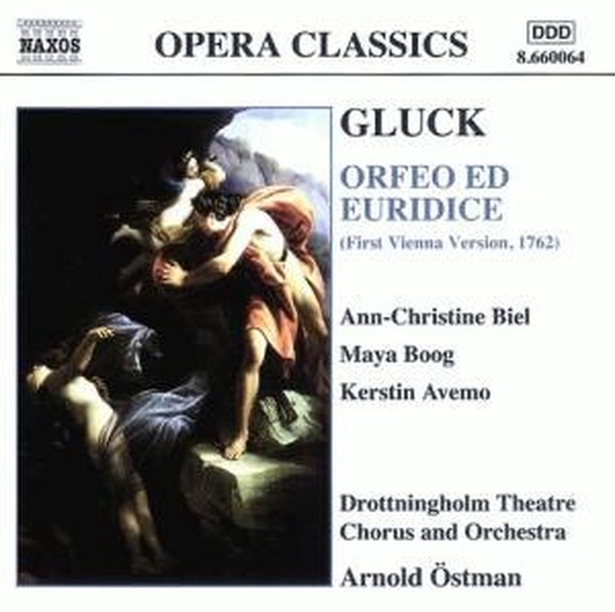 Drottningholm Theatre Choir & Orchestra, Arnold Östman - Orfeo Ed Euridice (CD)
