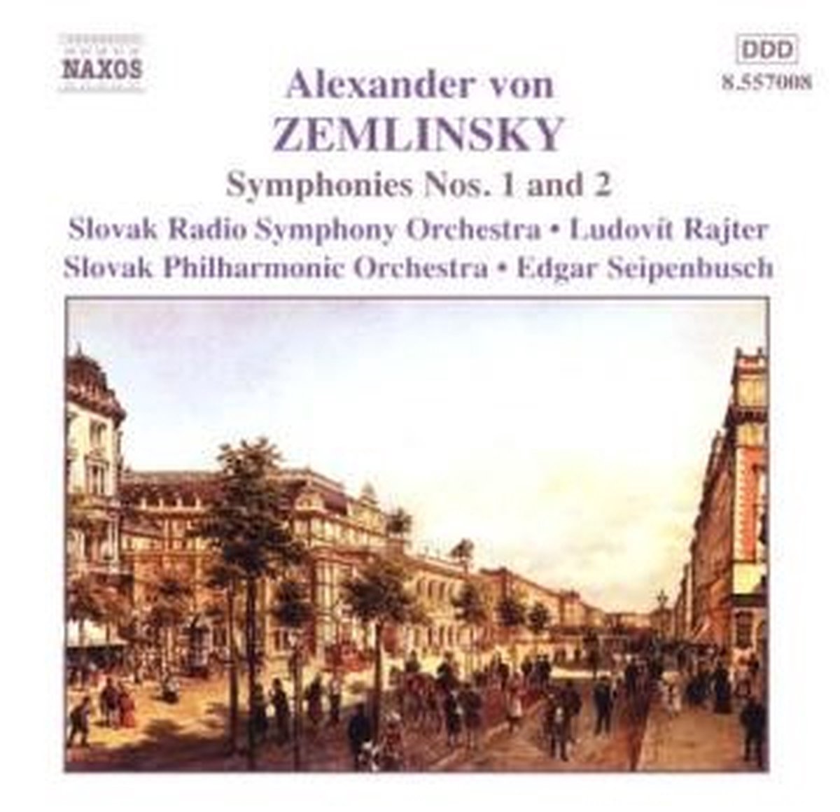 Slovak Philharmonic Orchestra - Zemlinsky: Symphonies Nos. 1 & 2 (CD)