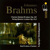 Leipziger Streichquartett - Klarinettenquintett/Quartett (CD)