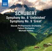 Slovak Philharmonic Orchestra, Failoni Orchestra, Michael Halász - Schubert: Symphony No. 8 & No. 9 (CD)