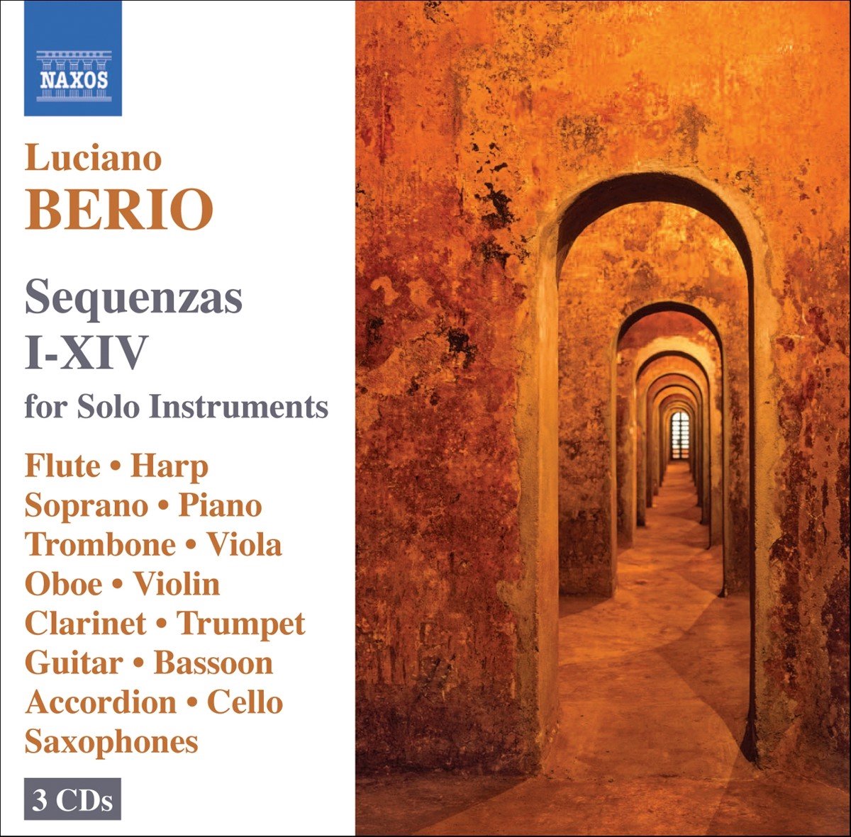 Nora Shulman, Erica Goodman, Tony Arnold, Etc - Berio: Complete Sequenzas I-XIV (3 CD)