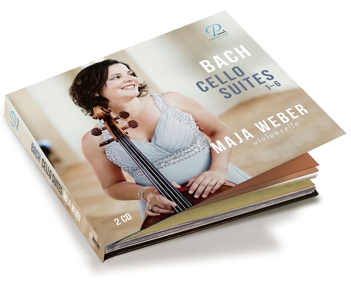Maja Weber - J.S. Bach: Complete Cello Suites 1-6 (2 CD)