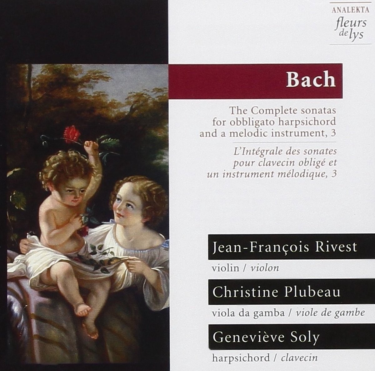 Jean-François Rivest - J.S. Bach: L'Integrale Des Sonates Pour Clavecin (CD)
