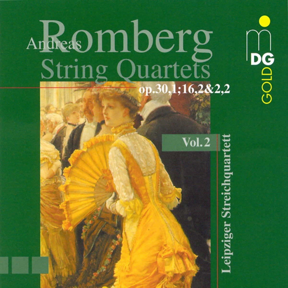 Leipziger Streichquartett - Streichquartette Vol.2 (CD)