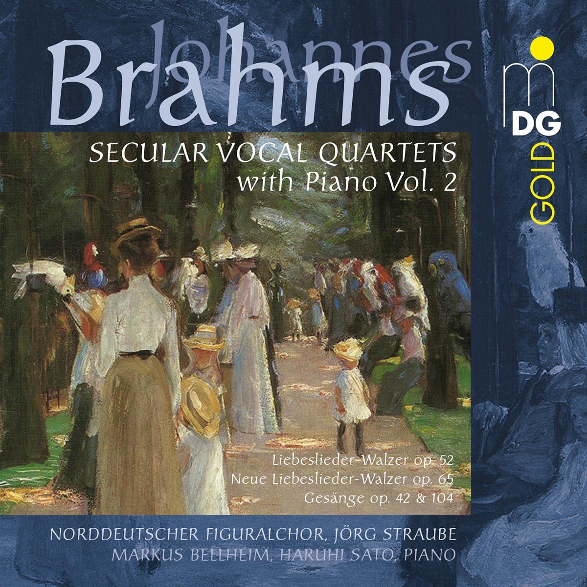 Norddeutscher Figuralchor - Brahms: Vocal Quartets (SACD)