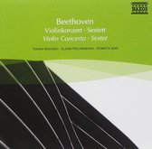 Takako Nishizaki, Slovak Philharmonic Orchestra, Kenneth Jean - Beethoven: Violin Concerto - Sextet (CD)