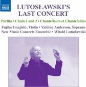 Fujiko Imajishi, Valdine Anderon, New Music Concerts Ensemble - Lutoslawski: Partita/Chains I & II/Chantefleurs et Chantefables (CD)