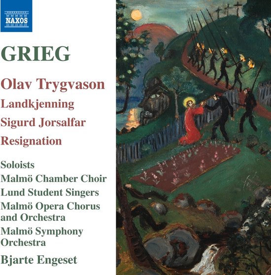 Ao. Malmö Chamber Choir - Grieg; Scenes From Olav Trygvason (CD)