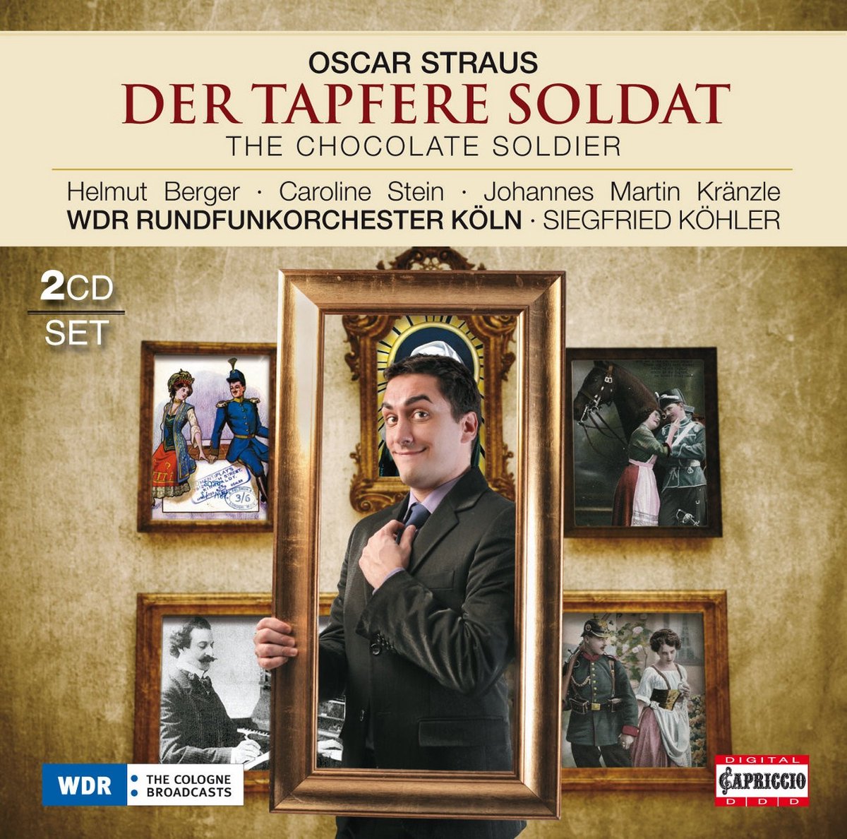Berger, Stein, Kr,Nzle, WDR Rundfun - Straus: Der Tapfere Soldat (2 CD)