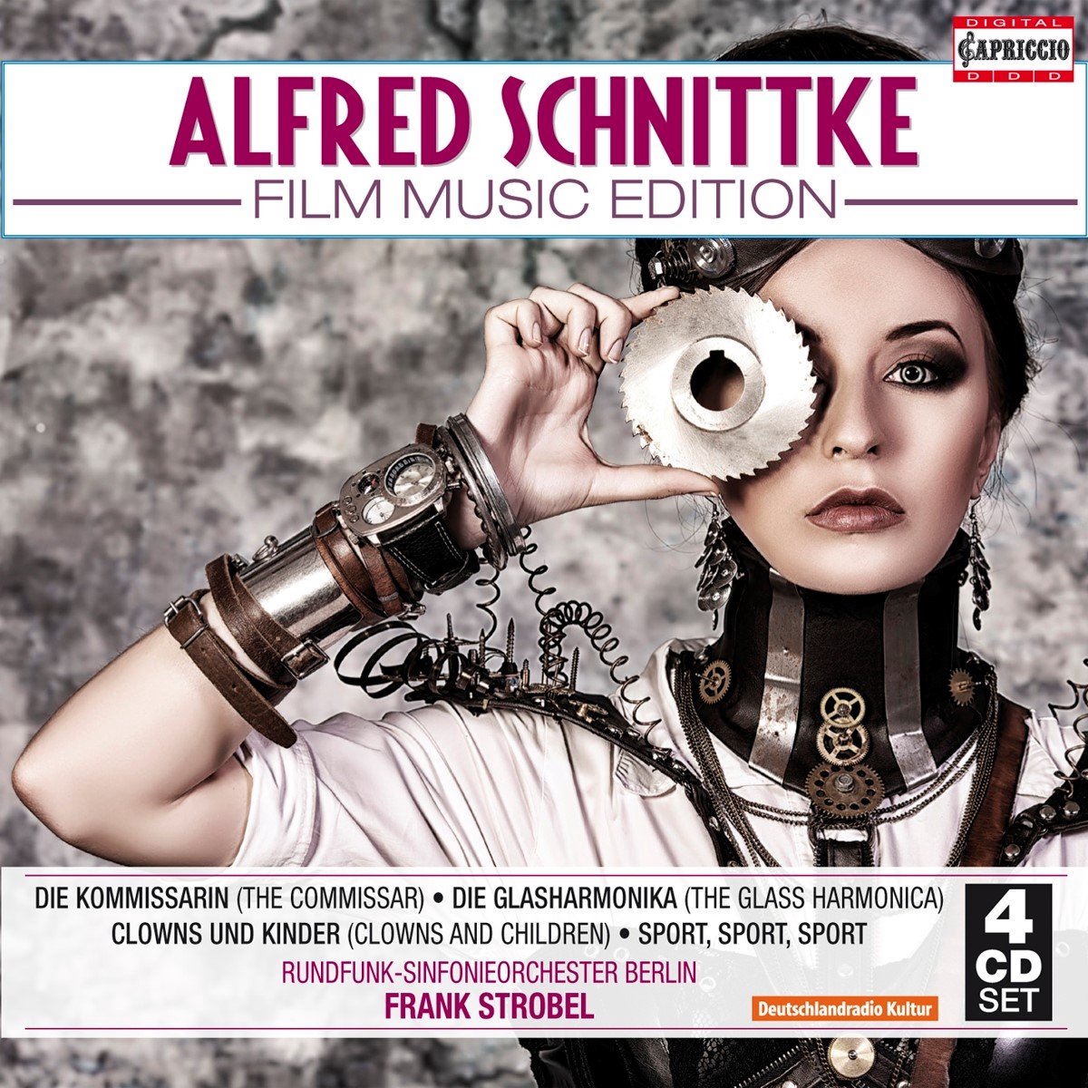 Rundfunk-Sinfonieorchester Berlin, Frank Strobel - Schnittke: Film Music Edition (4 CD)