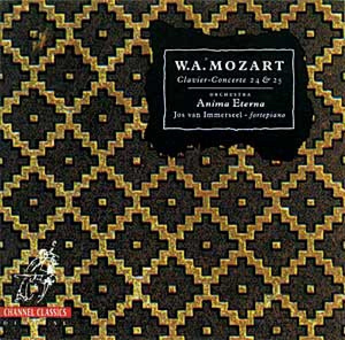 Orchestra Anima Eterna, Jos Van Immerseelrna - Mozart: Pianoconcertos 24 & 25 (CD)