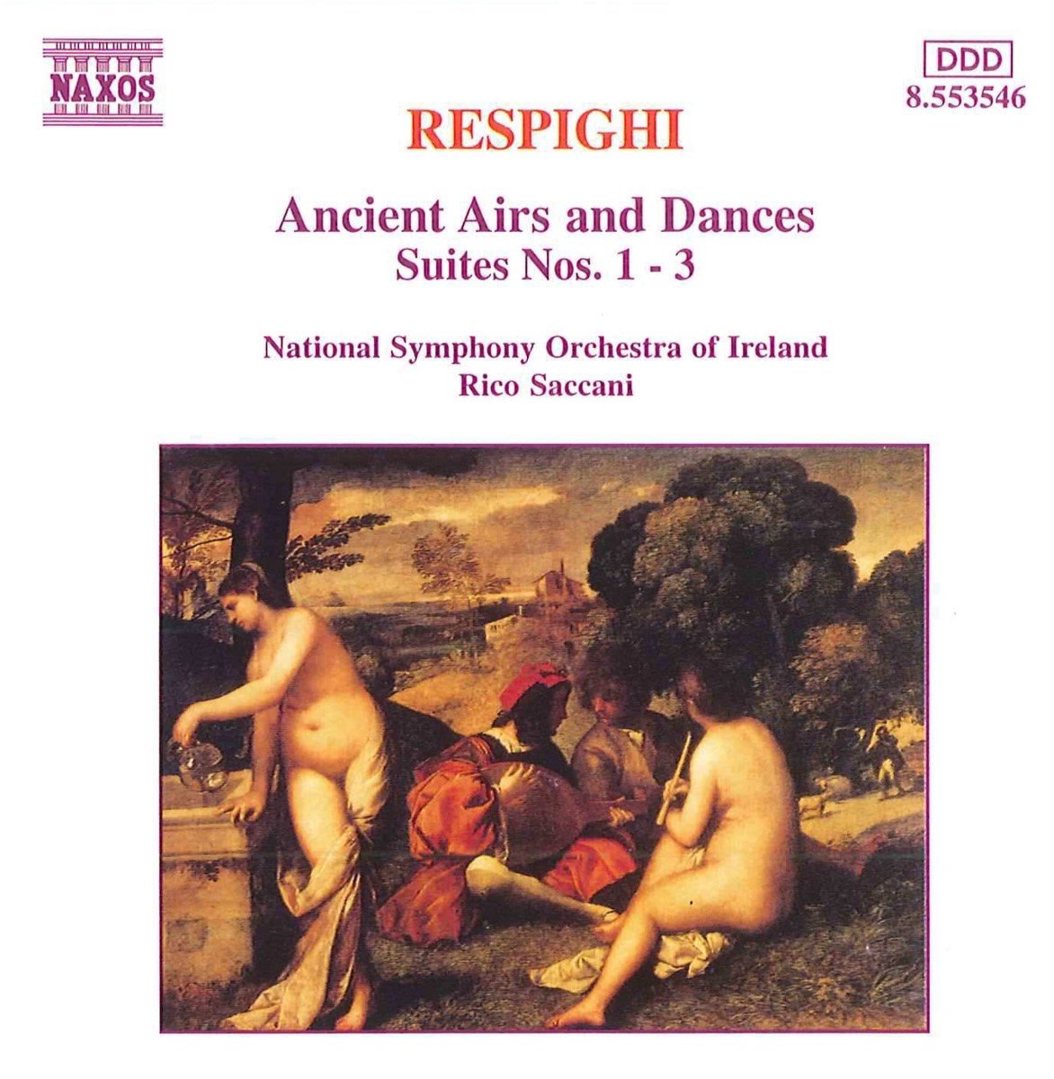 National Symphony Orchestra Of Ireland, Rico Saccani - Respighi: Ancient Airs & Dances (CD)