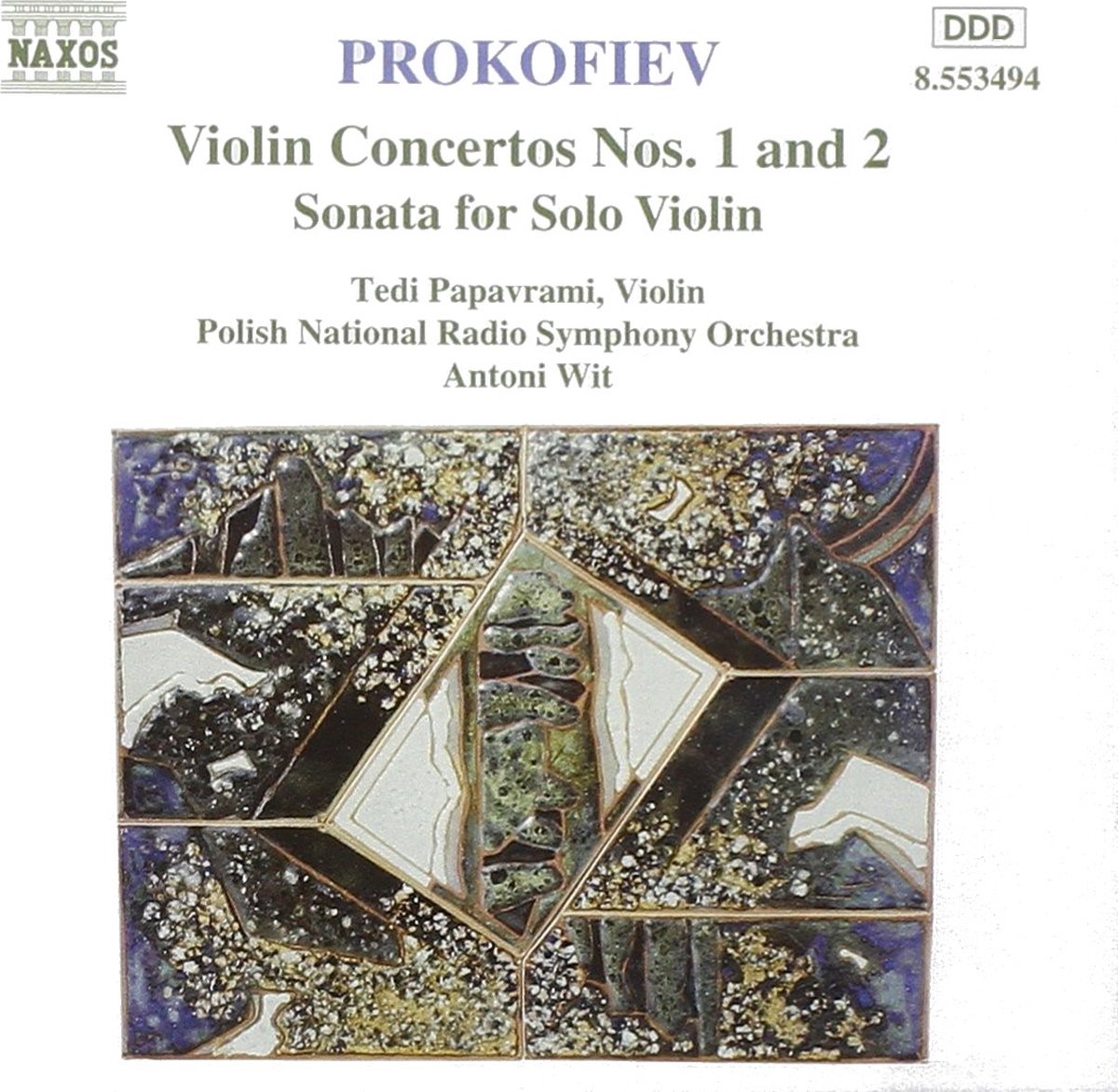 Tedi Papavrami - Prokofiev: Violin Concertos 1 & 2 (CD)