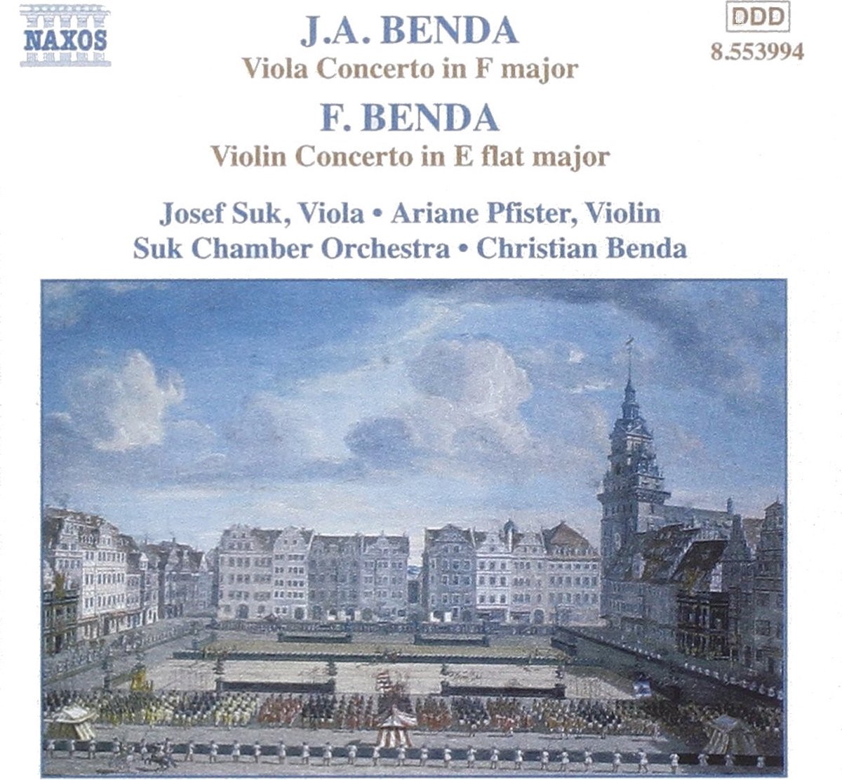 Josef Suk - Benda: Violin Concertos Volume 2 (CD)