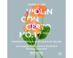 Pinchas Zukerman - Violin Concerto No. 1 In C major & Sinfonia Concertante In B flat major (SACD)