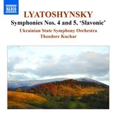 Ukrainian State Symphony Orchestra, Theodore Kuchar - Lyatoshynsky: Symphonies Nos. 4 And 5 'Slavonic' (CD)