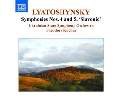 Ukrainian State Symphony Orchestra, Theodore Kuchar - Lyatoshynsky: Symphonies Nos. 4 And 5 'Slavonic' (CD)