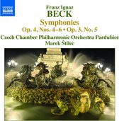 Czech Chamber Philharmonic Orchestra Pardubice, Marek Štilec - Beck: Symphonies, Op. 4, Nos. 4-6 And Op. 3, No.5 (CD)