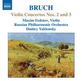 Maxim Fedotov, Russian Philharmonic Orchestra, Dmitry Yablonsky - Bruch: Violin Concertos Nos.2 & 3 (CD)